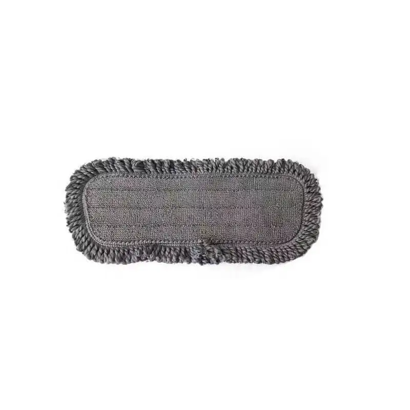 

microfiber mop cloth, 12X42cm yarn edge woven microfiber mop cloth