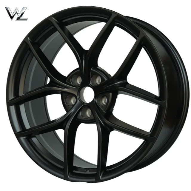 Фото Новые матовые черные алюминиевые диски 20 дюймов PCD 5X114.3 CB 64.1 для Tesla Model Y №1