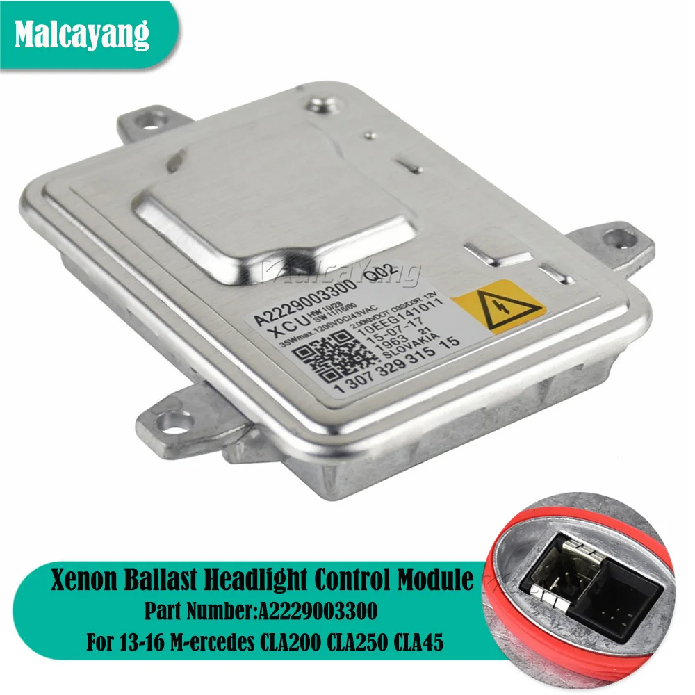 

For C-adillac XTS CTS For 13-16 M-ercedes CLA200 CLA250 CLA45 Xenon Ballast Headlight Control Unit Computer Module A2229003300