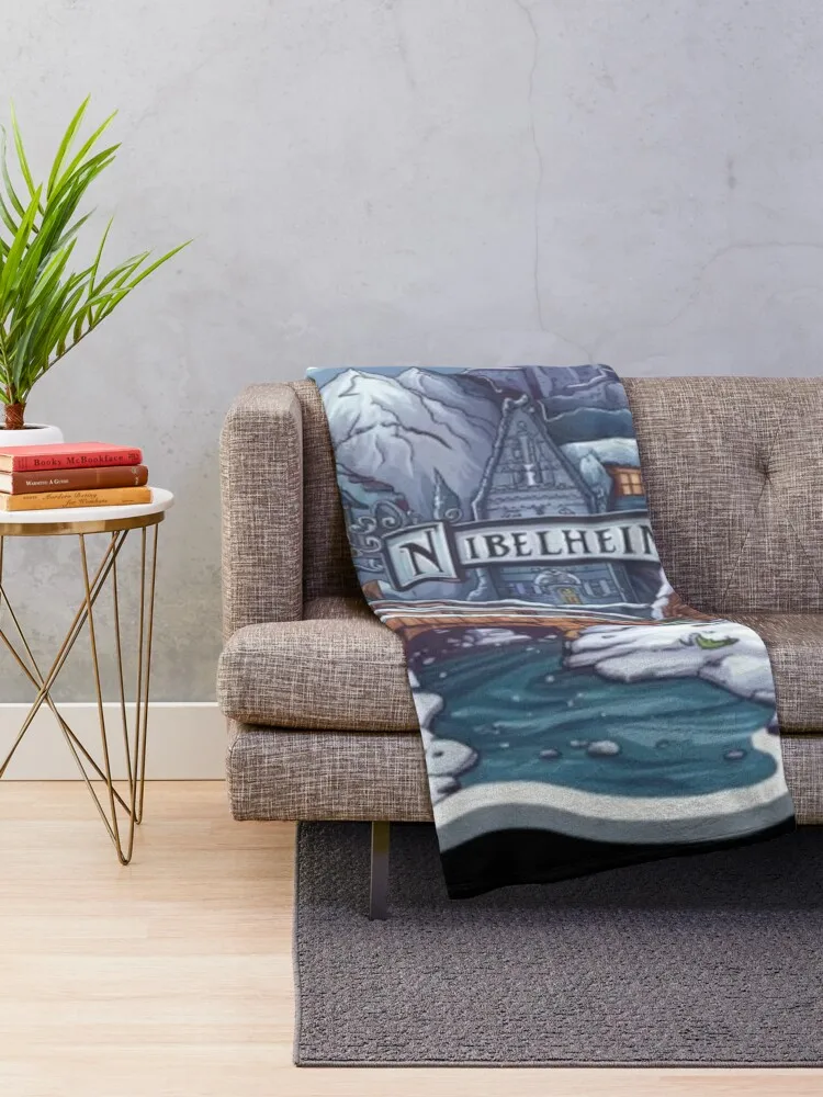 Nibelheim Throw Blanket Thermals для путешествий пушистые одеяла
