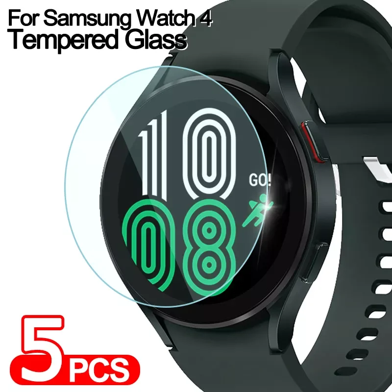 

Screen Protector For Samsung Galaxy Watch 4 classic 42mm 46m Tempered Glass film For Samsung Watch 4 40mm 44mm Protective film