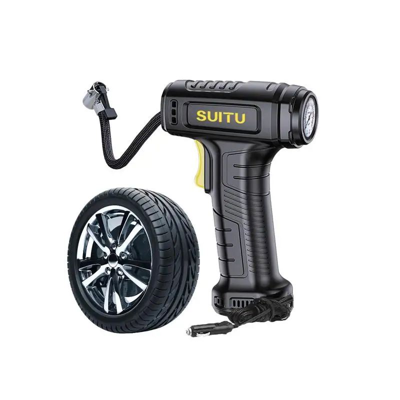 

Car Air Pump Car Inflator Air Compressor Pump For Electric Motorcycle Multifunctional Bicycle Tire Accessories Car Tyre Inflator