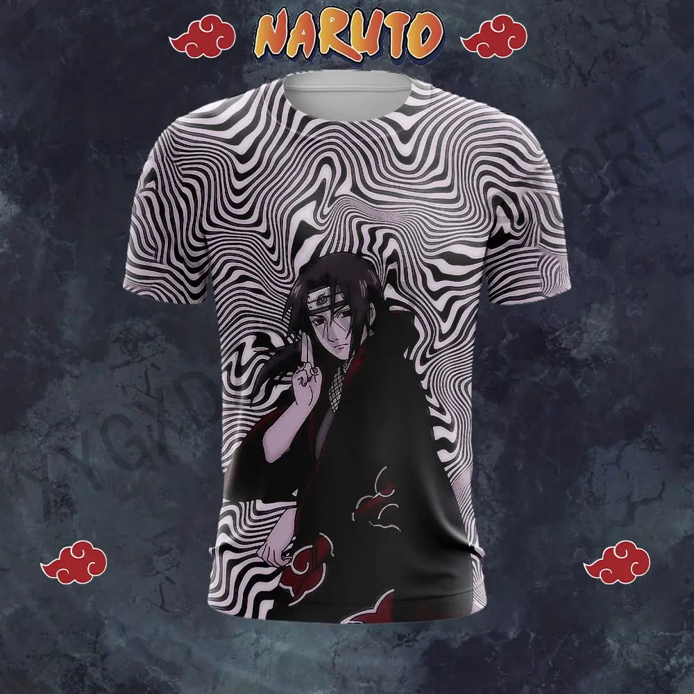

T-shirts for Teens Naruto T-Shirt Cosplay Men's Clothes Exotic Harajuku Style Party Street Kids T-Shirts Kakashi Sasuke Fashion