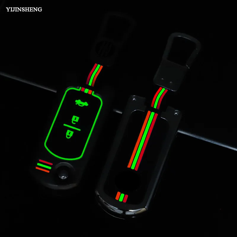 2 3 кнопки цинковый сплав + задняя крышка для Mazda 5 6 8 CX7