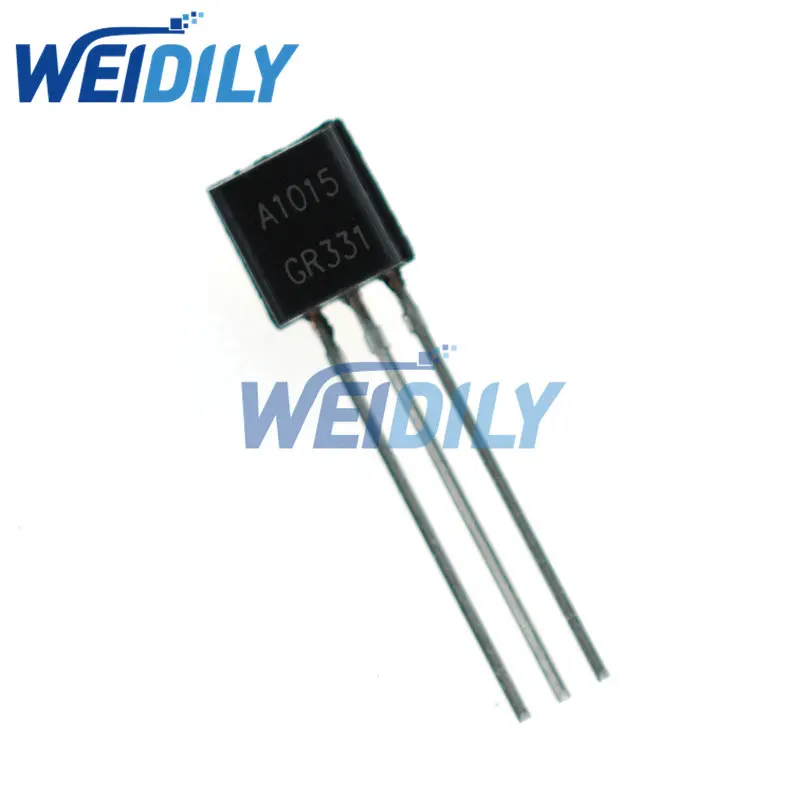 

100 шт. A1015 1015 2SA1015 a1015 2sa1015 PNP TO-92 триодный транзистор, новинка, оптовая продажа