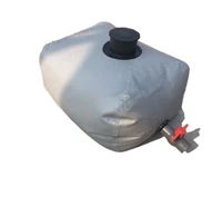 100 litre fire water bag storage water drought resistant water bag pvc vehicle folding water storage container