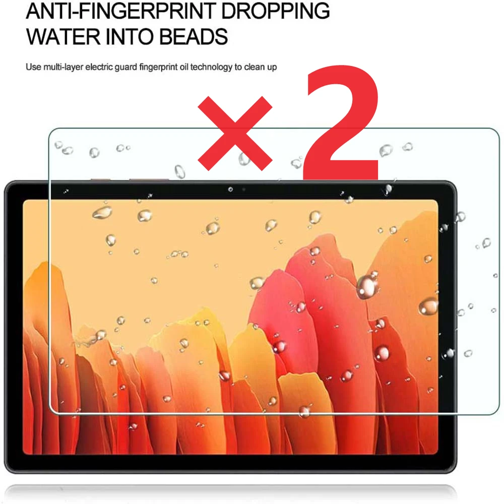2pcs tempered glass for samsung galaxy tab a7 2020 t500t505 10 4 tablet screen protector cover full coverage screen for tab a7 free global shipping