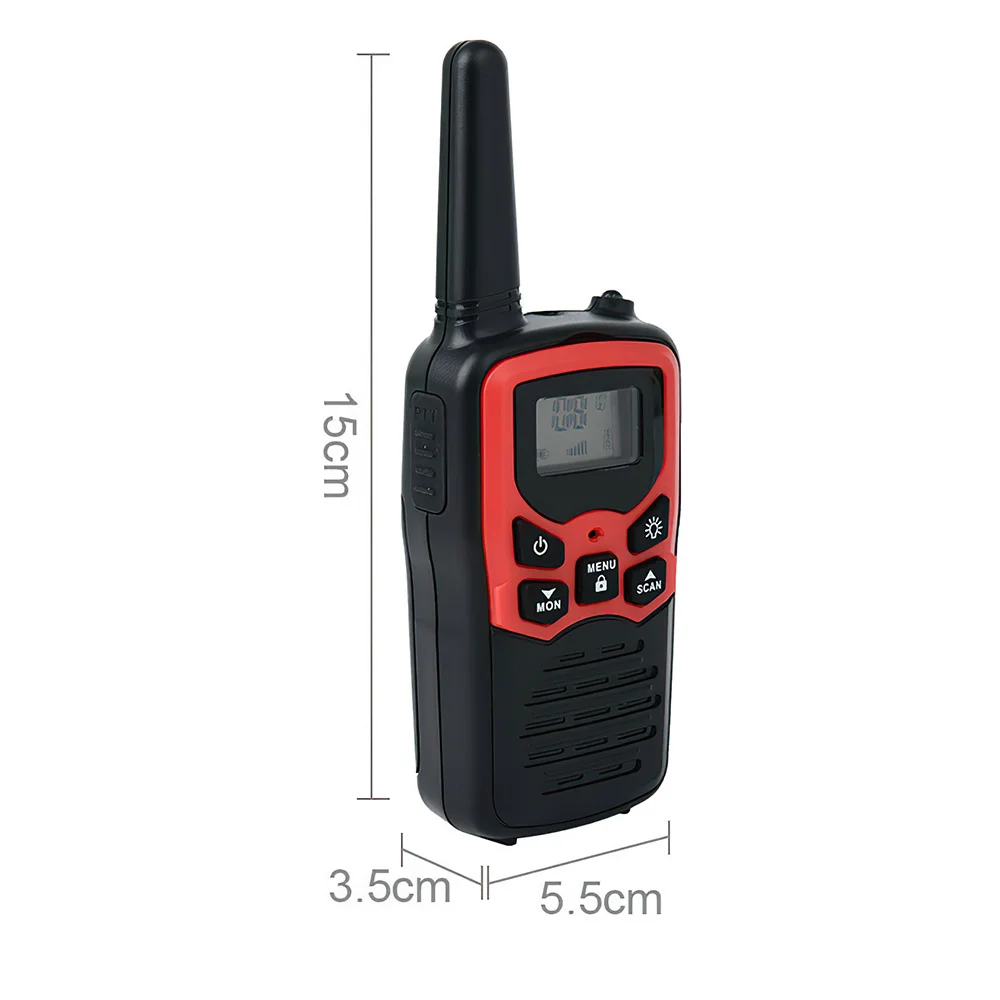 2022.Long Range Walkie Talkies for Adults 2-Way Radios Up to 3 Miles Range in Open Field 22 Channel FRS/GMRS Walkie UHF HX6A