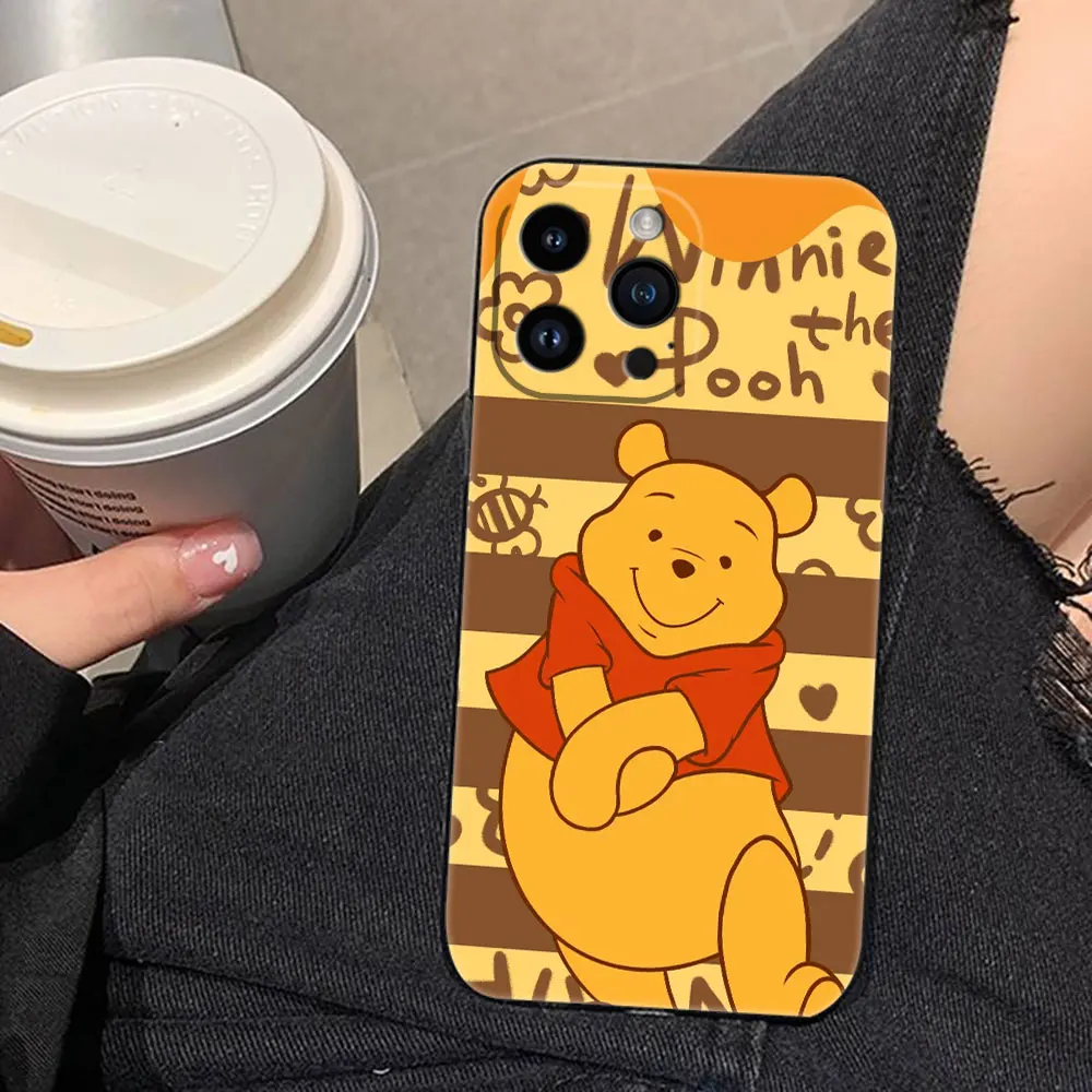 Чехол для телефона с изображением Винни-Пуха тигра поросенка iphone Apple 15 14 13 12 11 Pro XS