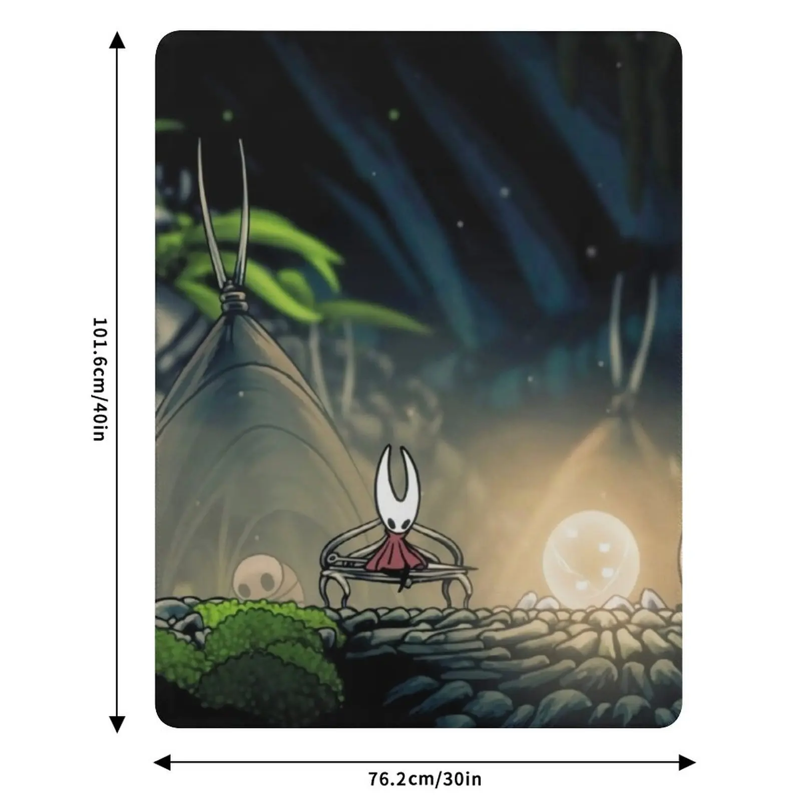 Плед Hollow Knight Bench Rest, пушистый, модный, для диванов, для путешествий, летний, мягкий, большой, теплый. (art.: 3920dcbccbc70) - 3920dcbccbc70