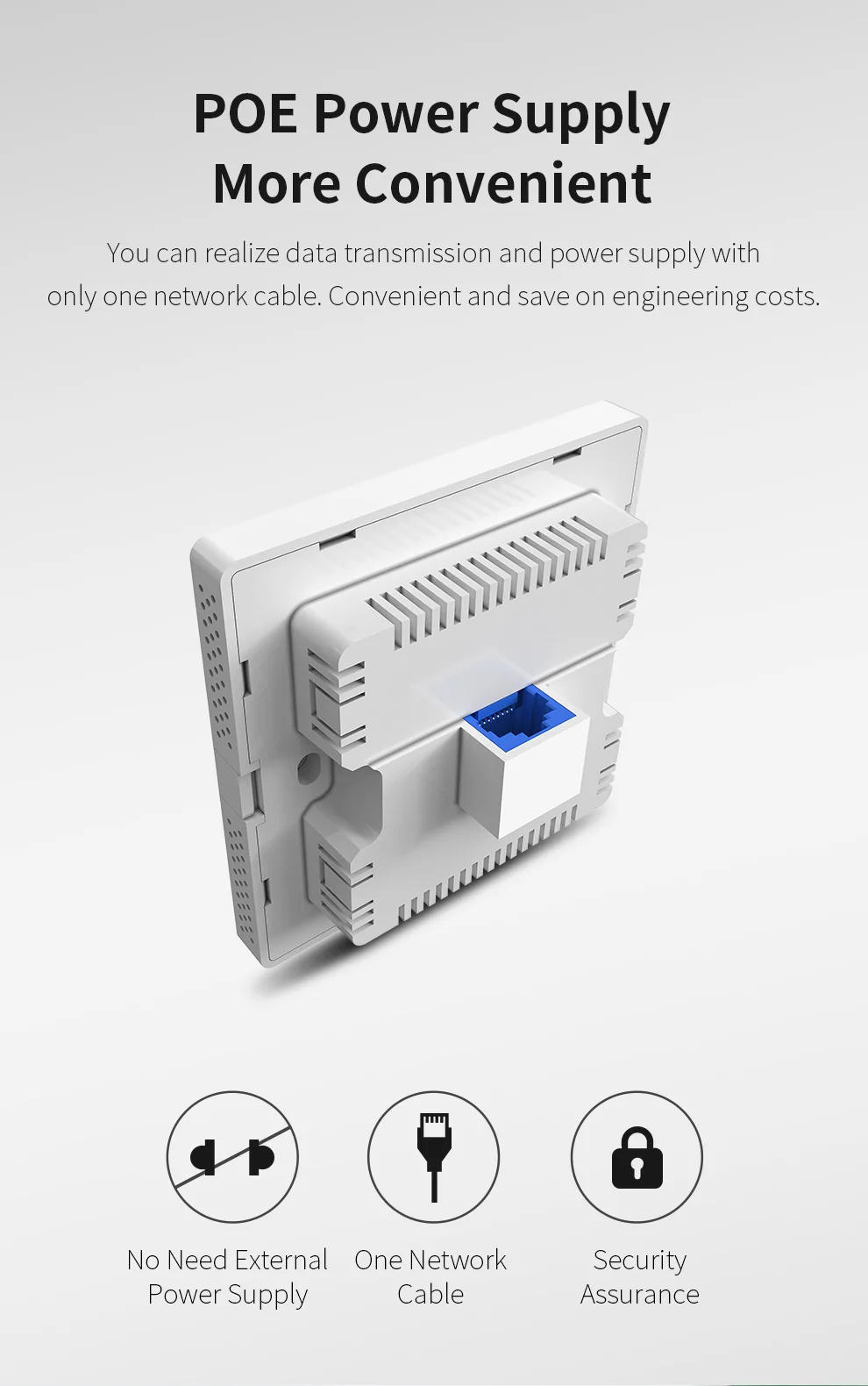 Беспроводная сетевая точка доступа COMFAST AC1200 с поддержкой Wi-Fi 2 4 ГГц - купить по