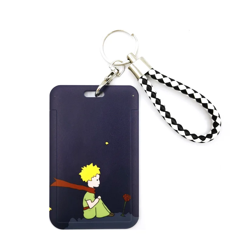 

Little prince navy blue Key lanyard Car KeyChain ID Card Pass Gym Mobile Phone Badge Kids Key Ring Holder Jewelry Decorations