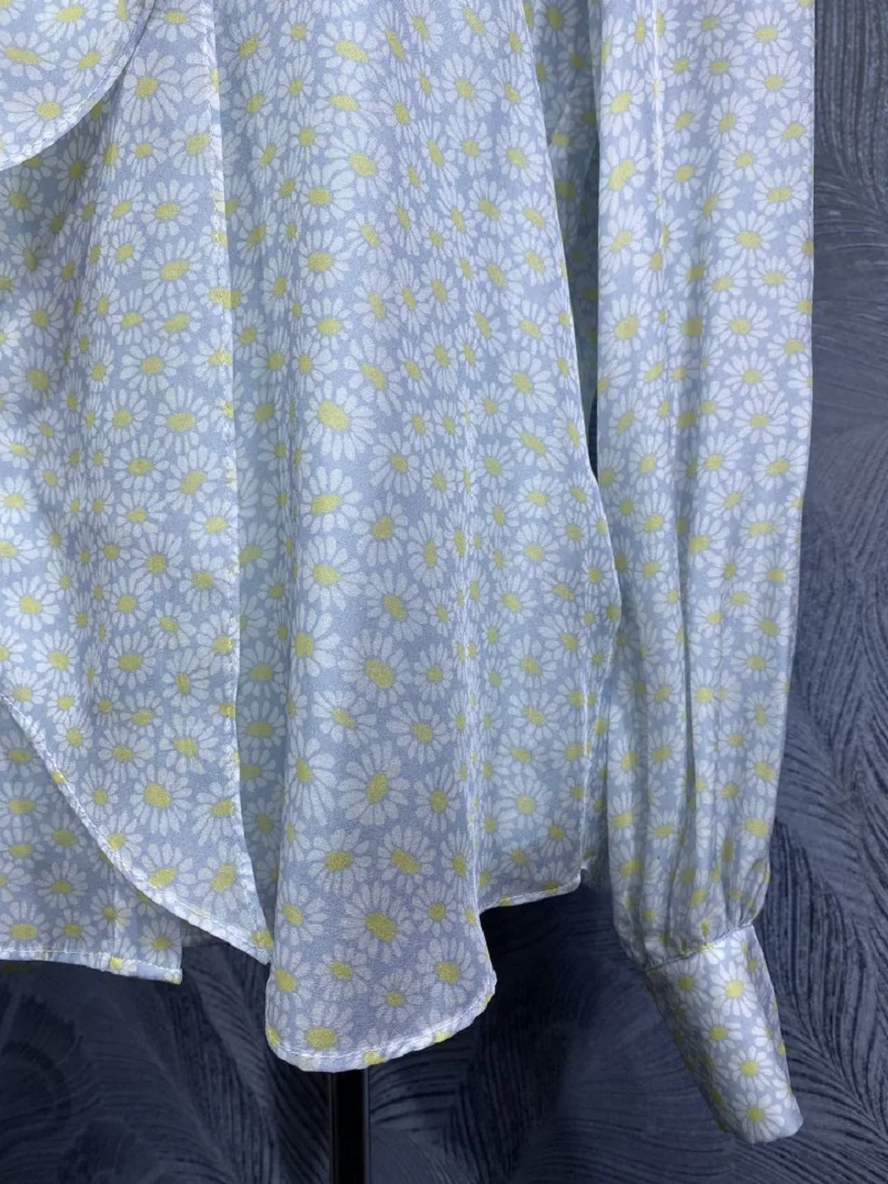 Элегантные рубашки с галстуком-бабочкой весна-лето 2021 женские милые маленькие