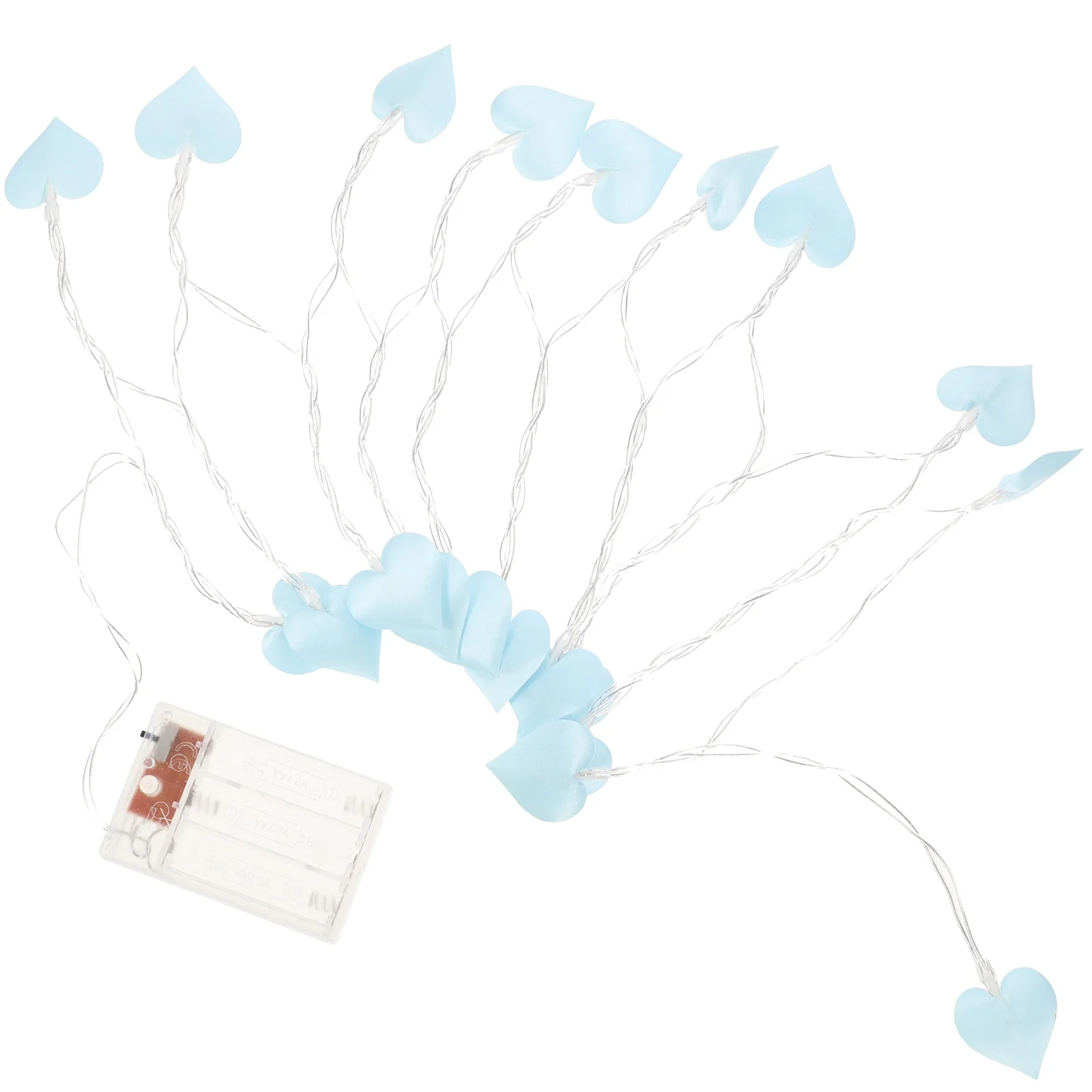 

Heart String Light Indoor String Light Heart Shape String Light Fabric String Light Heart Fairy Light Fabric Fairy Light