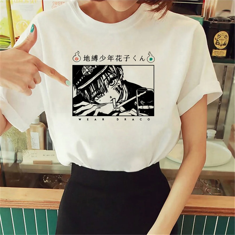 

Hanako Kun t-shirts women Y2K anime top female 2000s graphic anime clothing