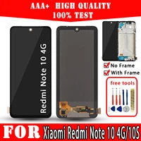 lcd for xiaomi redmi note 10 4g 10s display premium quality touch screen replacement m2101k7ai m2101k7ag repair phone free tools