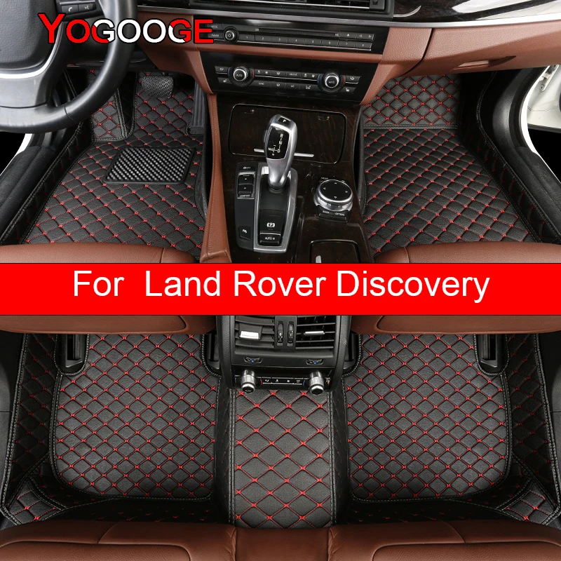 

YOGOOGE Car Floor Mats For Land Rover Discovery Foot Coche Accessories Carpets