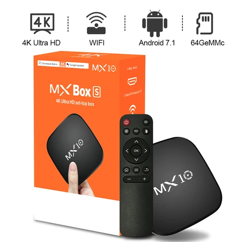 Smart TV BOX Android MXQ PRO WIFI 4K 60fps 3D-HD - Audio/Video In vendita a  Padova