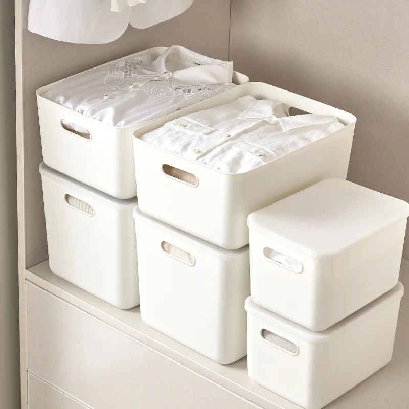 

New Jul2790 Clothing Household Portable Plastic Large-capacity Storage Box