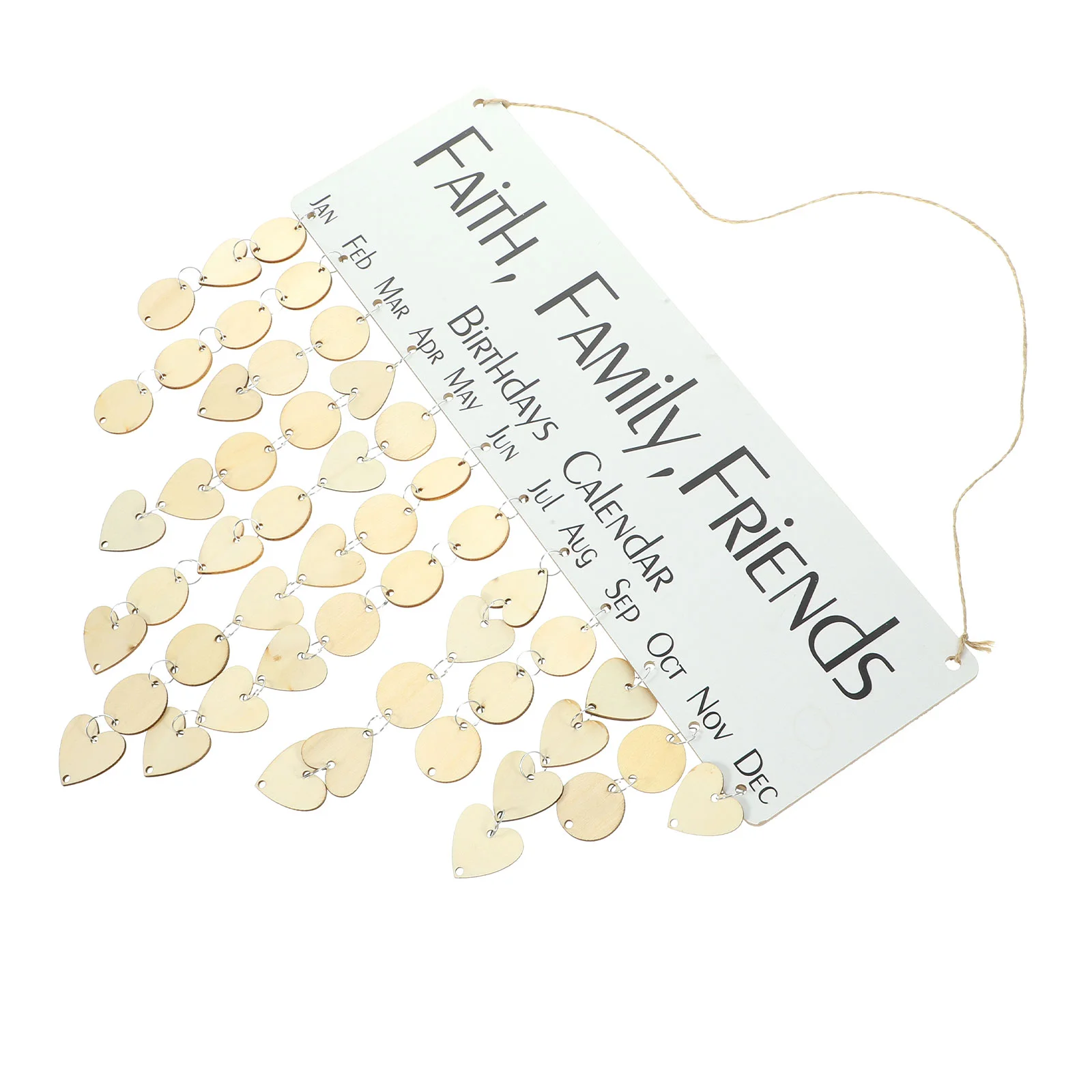 

1 Set Suspended Calendar Decor Fresh Calendar Adorn Wall Calendar Chic Calendar