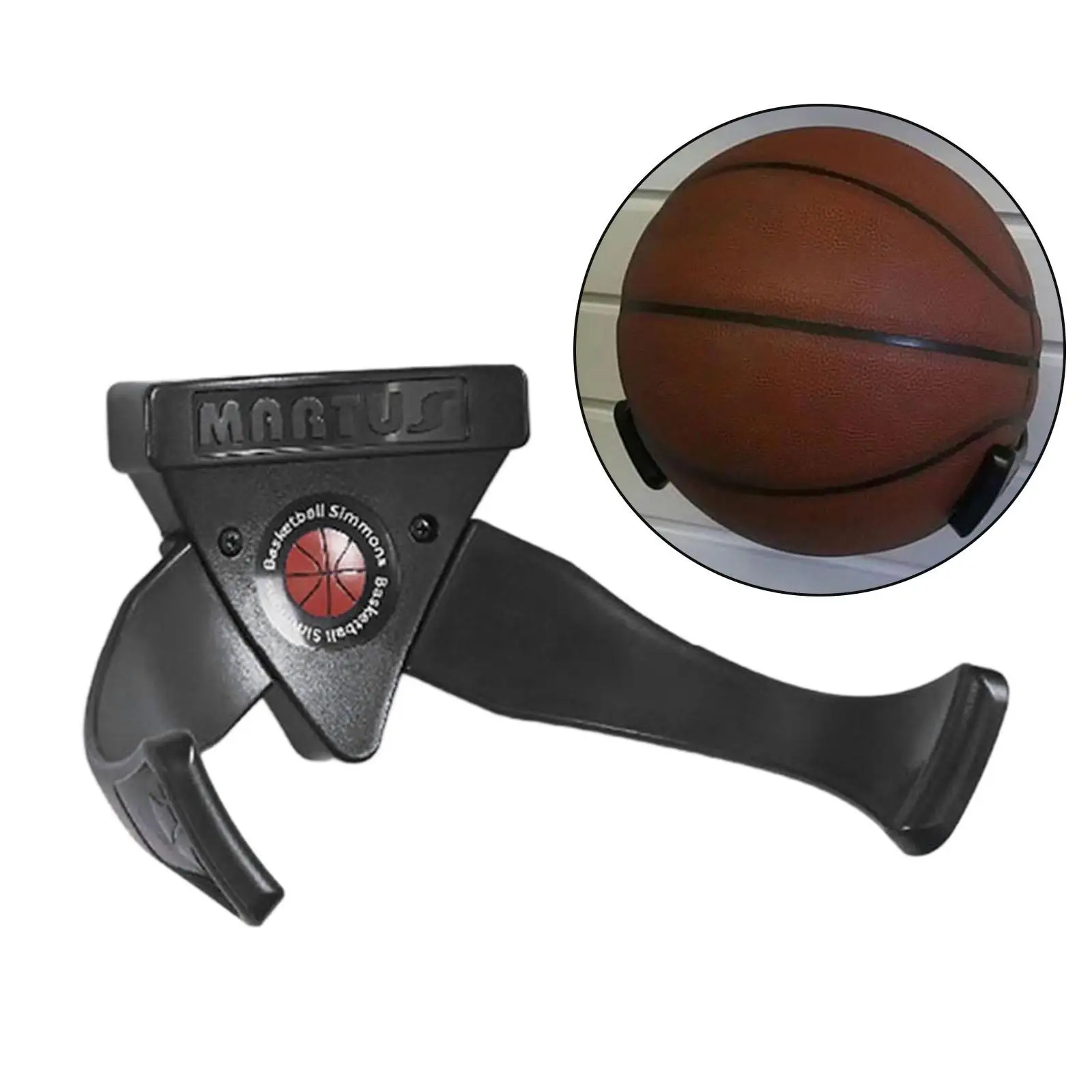 

Wall Mount Sports Ball Holder Rack Basketball Wall Storage Home Organizer