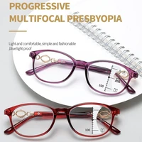 new presbyopic glasses men progressive multifocal reading glasses retro prescription spectacles 1 0 to 4 0