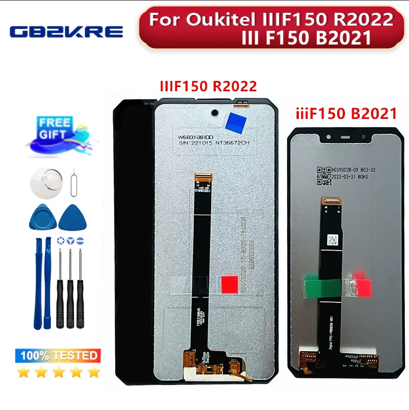 Новый оригинальный ЖК-дисплей для сотового телефона Oukitel iiiF150 R2022