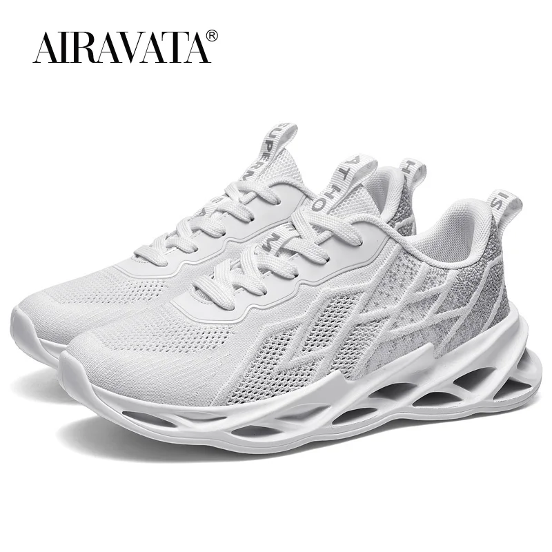 Men Sneakers Wear Resistant Athletic Running Shoes Sporty Mesh Gym Training Jogging Footwear Zapatillas De Deporte