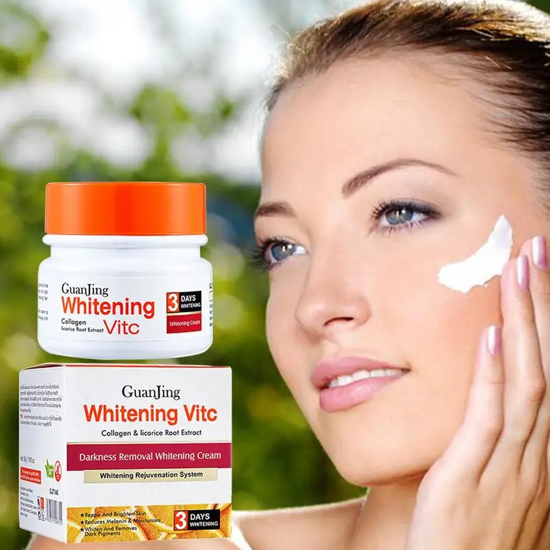 

Vitamin C Cream Brighten Facial Skin Renewing Cream 30ml Anti Age Cream Organic Face Moisturizer Hydrating Skincare Cream For