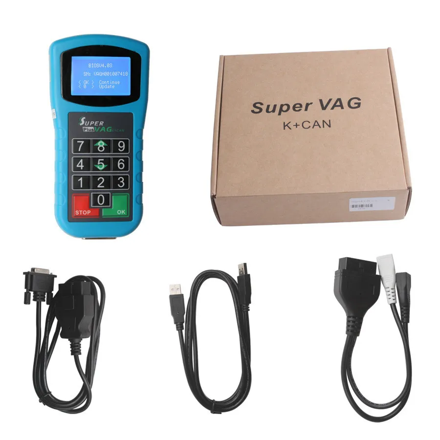 

Super VAG K+CAN Plus 2.0 Diagnosis + Mileage Correction + Pin Code Reader Super K+CAN Plus
