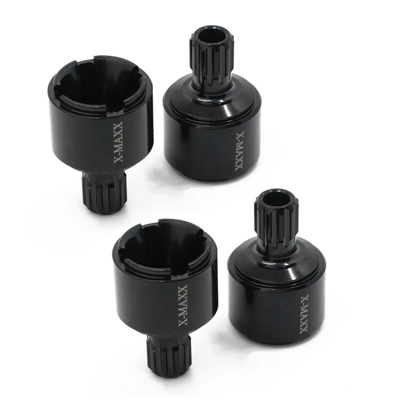4Pcs Harden Steel Metal Drive Cup Diff Cup 7754X For 1/5 Traxxas X-Maxx XMAXX 8S RC Car Upgrade Parts Accessories
