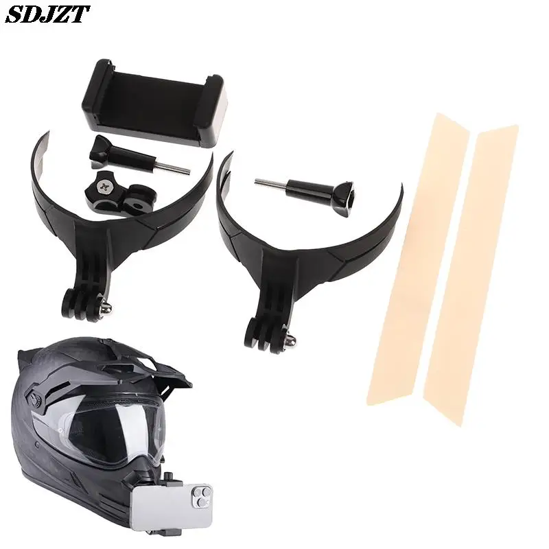 

1Set Motorcycle Helmet Chin Stand Mount Holder for GoPro Action Camera Mount Cycling Mobile Phone Shooting Equipment Accessories