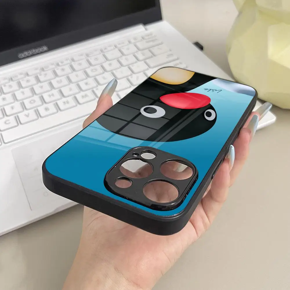 Фото Чехол-накладка PinguS PenguinS из стекла для Samsung S24 S26 S25 S23 Ultra Fe Plus A16 A17 A37 A57 A15 A25 A35 №5
