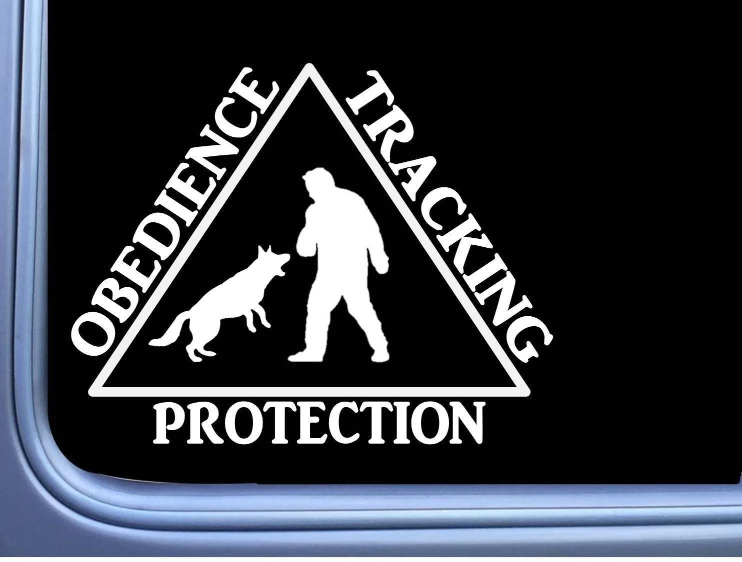 

For Schutzhund Tracking Obnedience Protection M349 6 inch Sticker Decal dog k9
