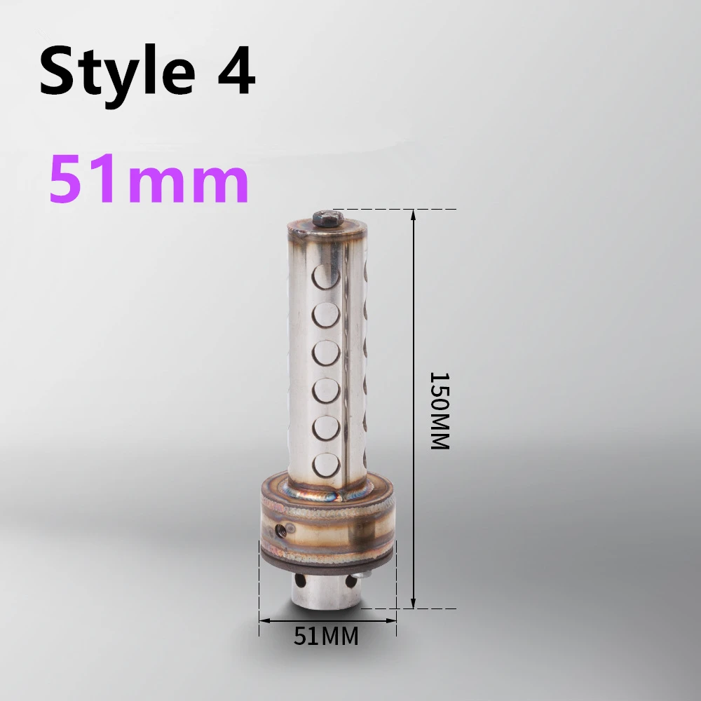 

Универсальная розетка 51 мм 48 мм вращающаяся регулируемая выхлопная труба мотоцикла DB Killer глушитель шума шумоглушитель авто глушитель