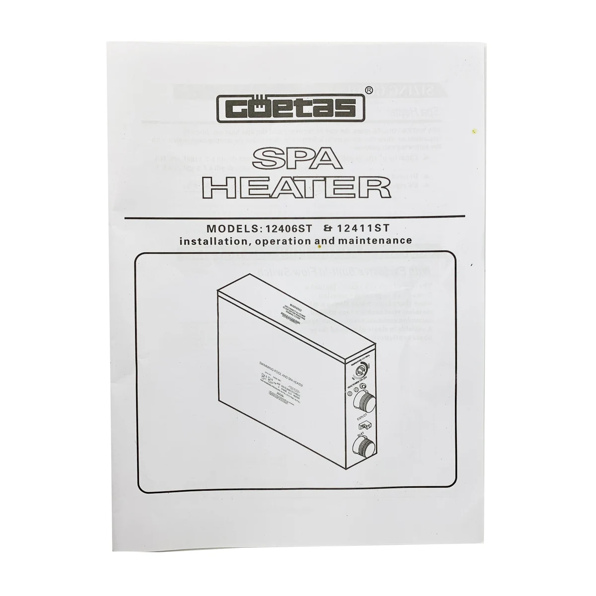 Электрический цифровой водонагреватель 9 кВт 11 380 В термостат для бассейна спа