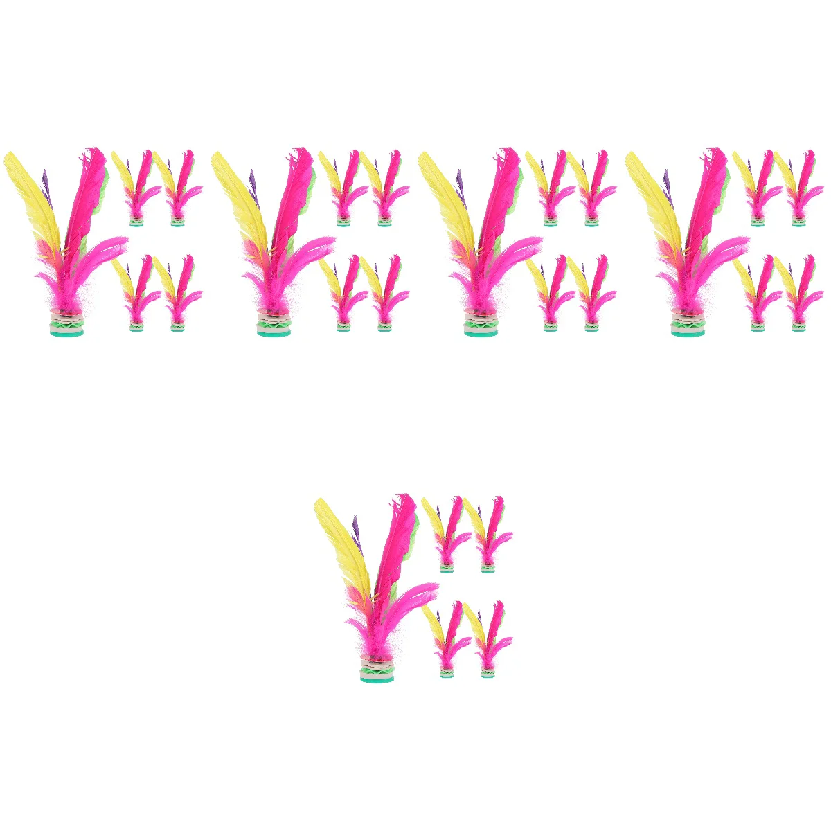 

Волан для студентов, игрушка для пинания, для улицы, для мальчиков и девочек, для игр в помещении, традиционный китайский стиль, для бадминтона, 25 шт.