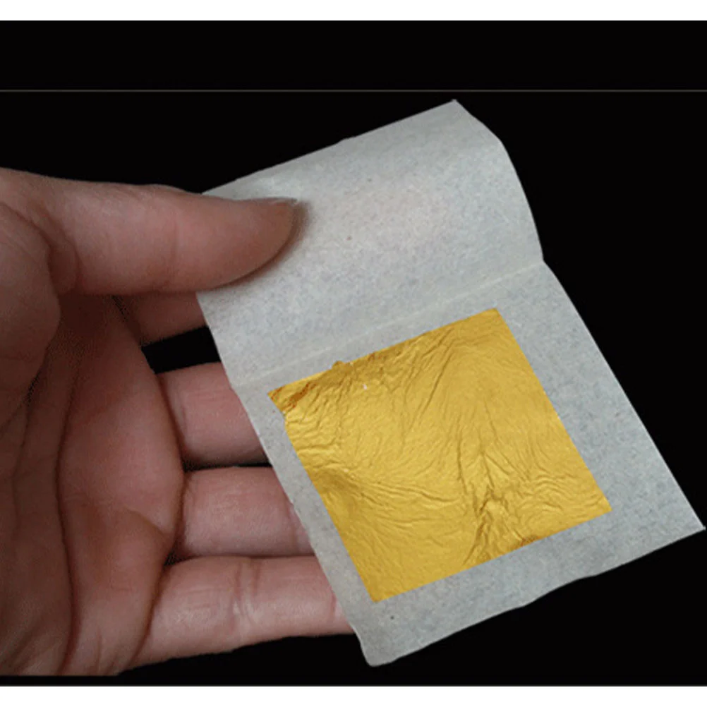 

Foil Gold Flakesgilding Paperpapers Baking Imitation Beauty Edible Nail Painting Decorative Making Jewelry Set Nails Leaf