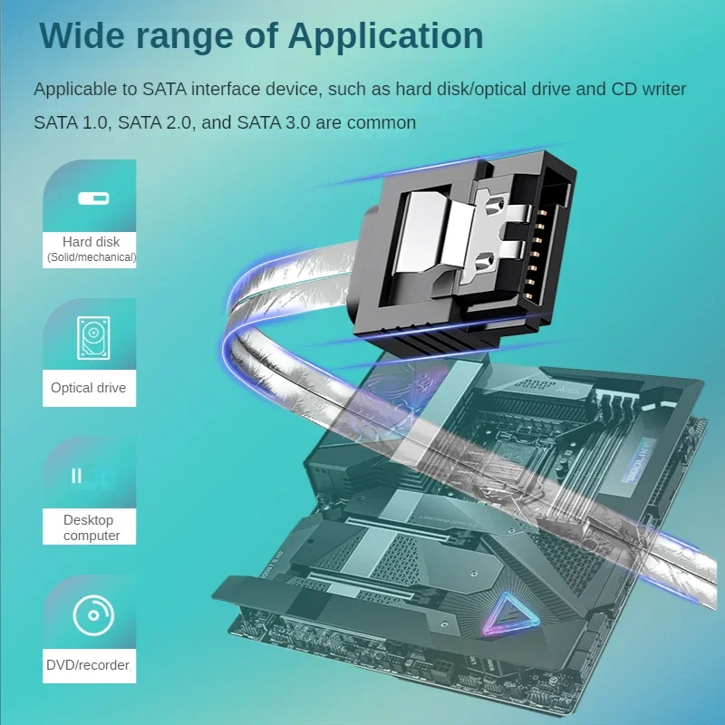 Кабель SATA3 Sata 3 0 10 см-2 м