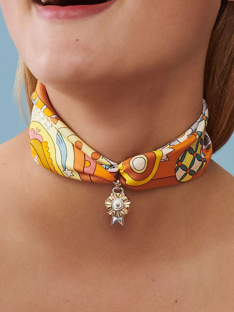 Классическая дизайнерская Золотая Пряжка для шарфа