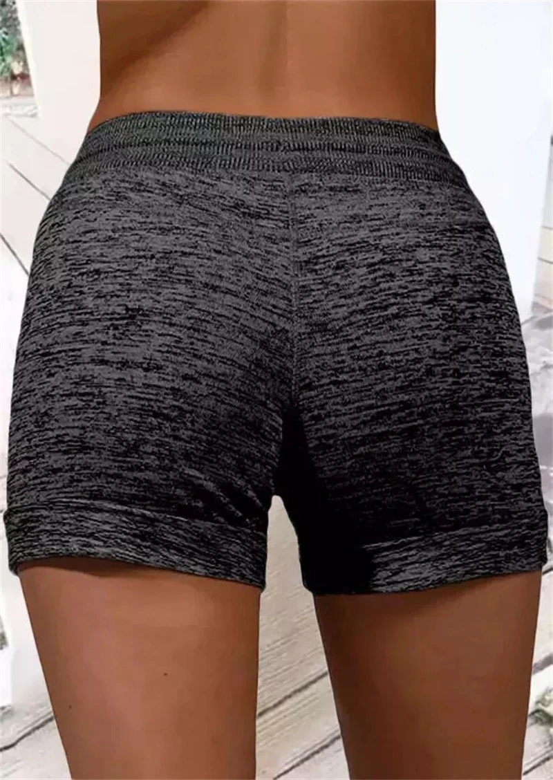 Gradient Dragonfly Pocket Drawstring Shorts Sports Shorts Women's Home Casual Fashion Yoga Shorts Hot Pants Shorts