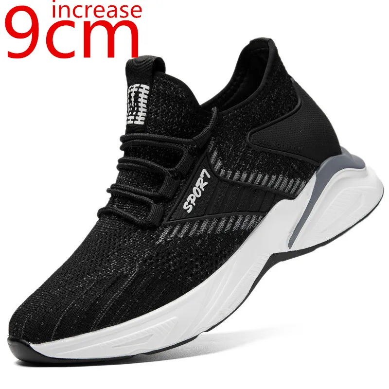 

Кроссовки мужские увеличивающие рост на толстой подошве, 9 см