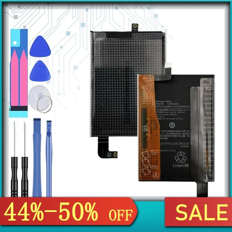 Сменный аккумулятор BM56 5065 мАч Xiaomi POCO F3 GT для Redmi K40 5G