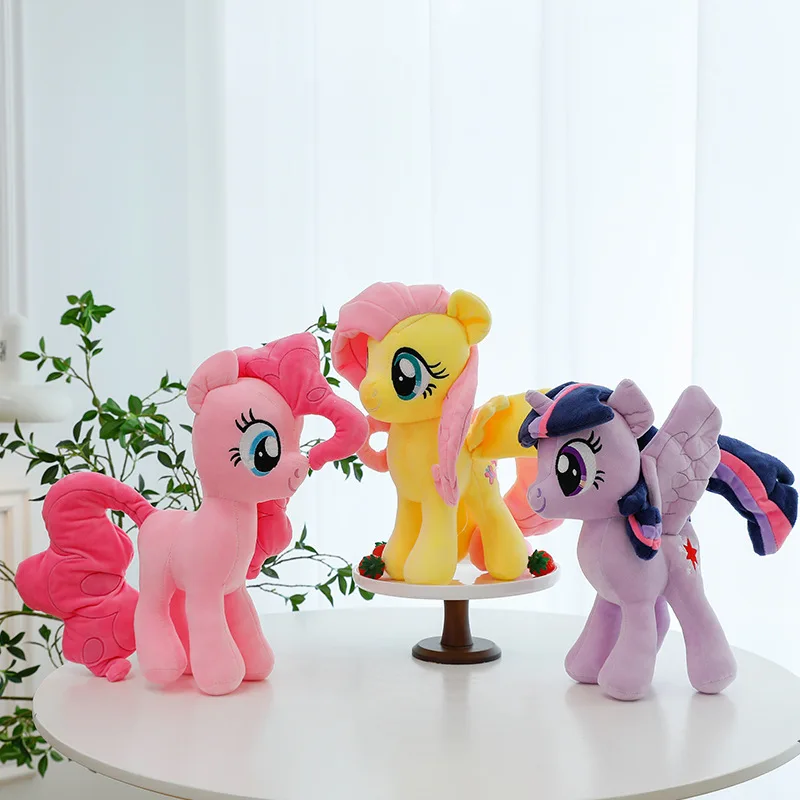 MINISO My Little Pony плюшевая кукла аниме Twilight Sparkle Fluttershy Pinkie Pie мультфильм мягкий