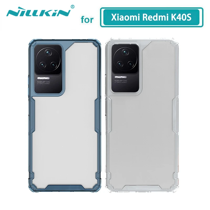 

Для Redmi K40S Чехол Nillkin Природа Прозрачный Мягкий Силиконовый ТПУ Чехол для Redmi K50/K50 Pro Прозрачный Чехол