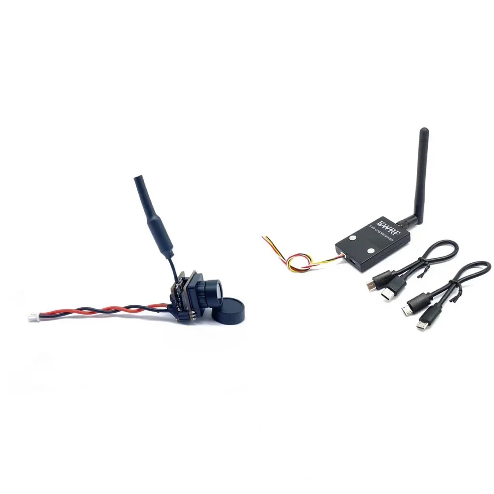 EWRF New Version Ready To Use 5.8G 48CH 720*480 FPV UVC Receiver Video Downlink OTG VR Android Phone for FPV AV Monitor