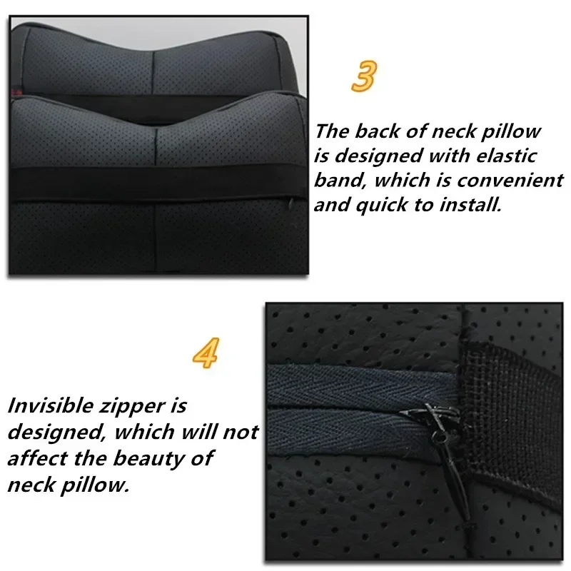 Универсальная автомобильная подушка для шеи подголовник интерьера сиденья Jaguar XF