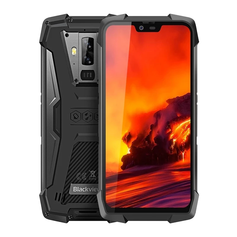 Global Version Blackview BV9700 Pro IP68 Rugged Smartphone 6GB+128GB Helio P60 16MP Night Vision Camera Android 9.0 Mobile Phone