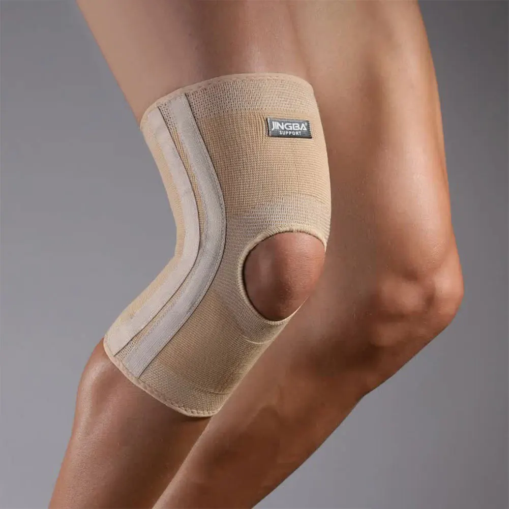 

Sports Fitness Gym Knee Pads Elastic Basketball Knee Protector Brace Supports Comfortable Kneepads Sports Safety Gear