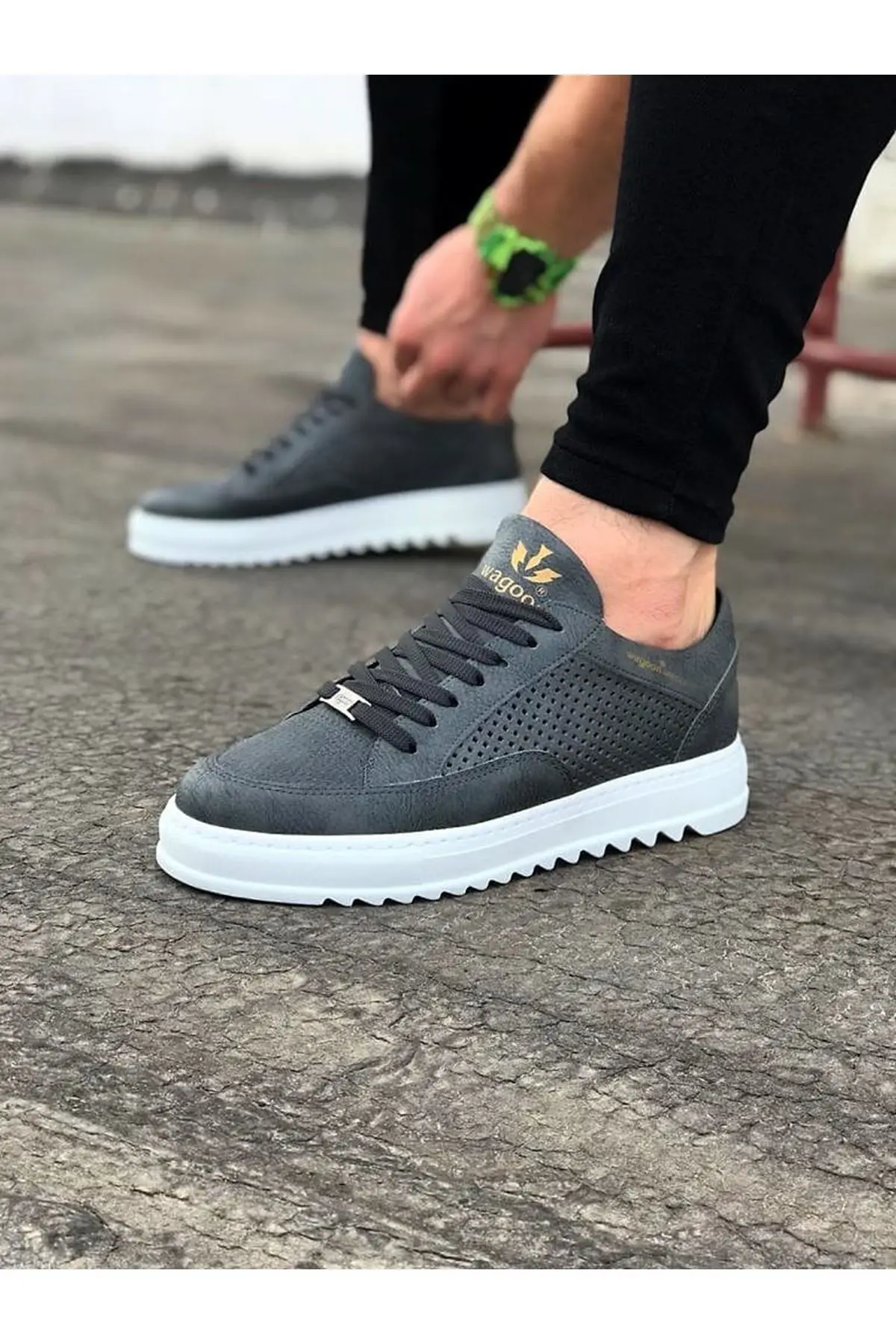 

Autumn Summer Season Men Women Sports Shoes High Sole Casual Comfortable Breathable Athletic Sneakers Running Walking Chaussures Pour Hommes Lightweight Zapatos De Hombre Ladies Feet WG505 Gray White